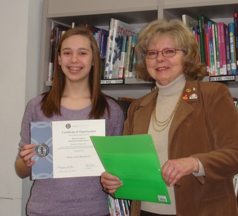 Interact Club and Rotary Club Presidents